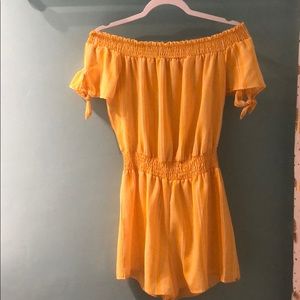 Off the shoulder Romper